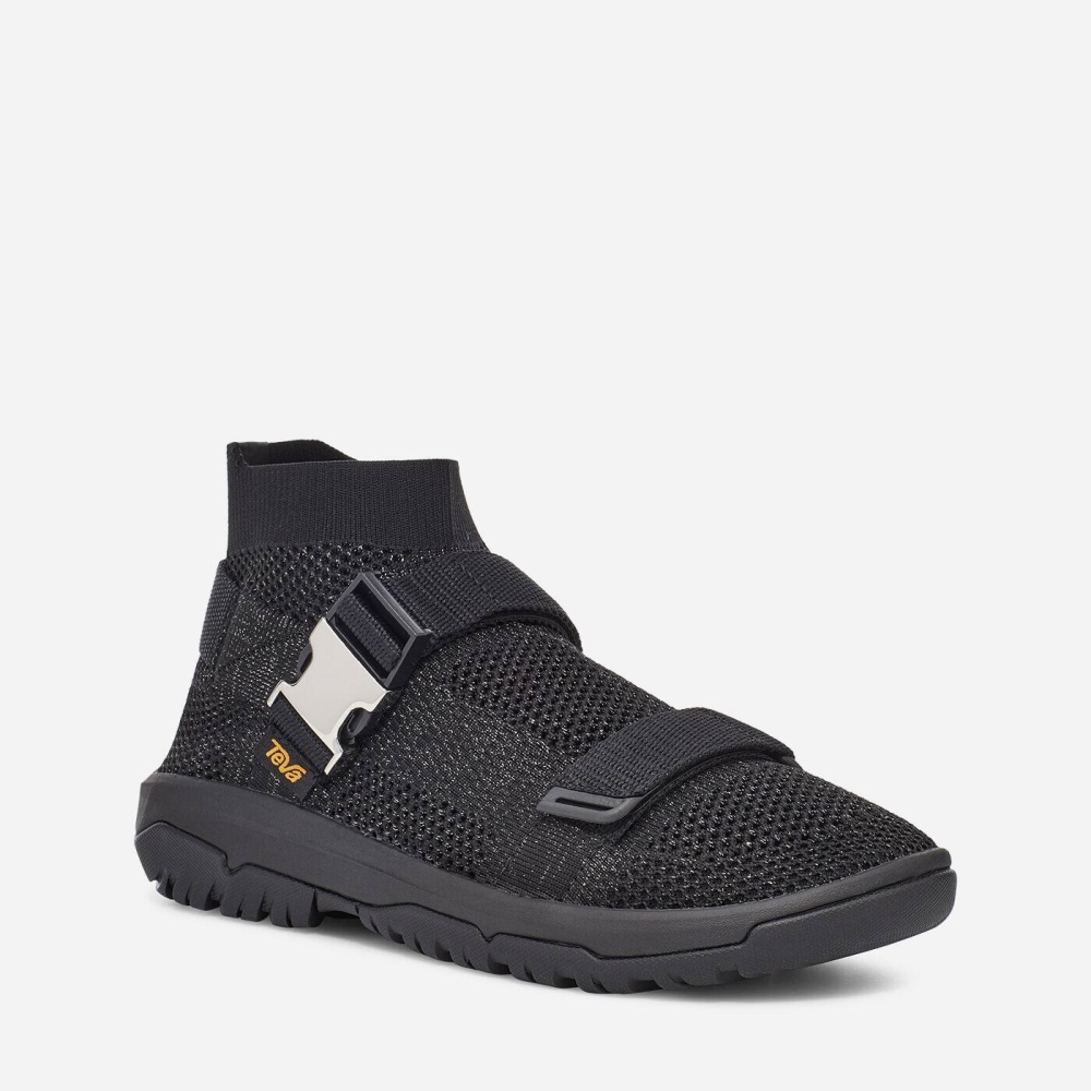 Teva Hurricane Sock - Opening Ceremony - Men's Teva Sandals - Black | India (POBQ57684)